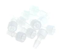 MTQY 10 pcs Mâle Luer Lock 3/16 "Polycarbonate Tuyau Barb Adaptateur pour Laboratoire Biochimique Analytique Instruments