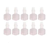 MTQY 10 pcs Mâle Luer Lock 5/32 "Polycarbonate Tuyau Barb Adaptateur pour Laboratoire Biochimique Analytique Instruments