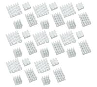 MTQY Lot de 32 dissipateurs de chaleur combinés en aluminium pour radiateur modèle A B B + 2/3/4/5 planches
