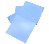 MTQY Lot de 4 coussinets thermiques en silicone résistant à la chaleur pour ordinateur portable - 100 x 100 mm - 0,5/1/1,5/2 mm