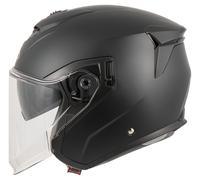 MTR City Jet Casque Jet Mat/Noir XL unisex