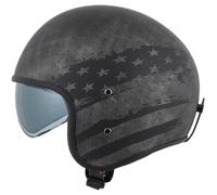 MTR Drapeau en fibre de croisière Casque jet Mat/Anthracite XS unisex gris