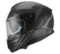 MTR S-1 Fiber Casque Intégral Mat/Noir/Gris S unisex