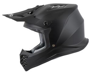 MTR X7B-S casque motocross enfants casque cross Mat/Noir YM unisex