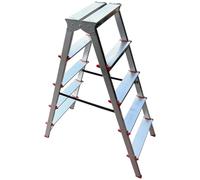 MTRA Escabeau Double marchepied en Aluminium 5 marches