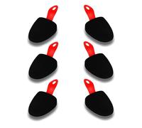 MTS care Lisa Budget Lot de 3 paires d'embauchoirs en mousse pour femme - Maintient les chaussures en forme - Ajustement parfait et fraîcheur, Noir , 37-41