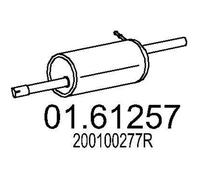 MTS Silencieux arrière Pot d'Échappement 01.61257 pour DACIA SANDERO 1000mm