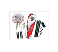 MTS Sportartikel 449518 Set de badminton de loisir «Attacker» - 4 joueurs
