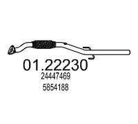 MTS 01.22230 Tuyau d'échappement
