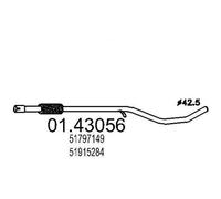 Tuyau d'échappement MTS 01.43056