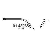 MTS 01.43085 Tuyau d'échappement