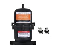 MTSmart Réservoir d'accumulateur RV prépressurisé pour camping-car, camping-car, remorque de voyage, caravane, camping-car, bateau, noir marine, 0,75 l
