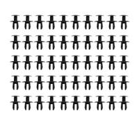 Mtsooning 50 Pièces Agrafe Plastique et Rivet Plastique Panneau de Garniture Clips, Pinces de Garniture de Porte, Clips Voiture Universel Compatible avec Panneaux de Portes