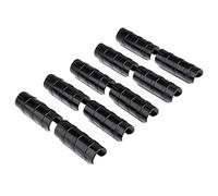 Mtsooning Lot de 20 colliers de serrage pour serre et plantes, 25 mm, pour filet, tunnel, cadre de serre, tube, film, kit de connecteur