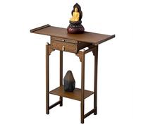 MTSYXYM Étagère d'autel de Bouddha,Armoire Dieu de la Richesse,Matériaux épais, Sculpture Chinoise, Placement des tiroirs,pour Support de Statue de Bouddha piédestal de culte.(80 * 40 * 108cm)