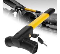 MTUBFT Antivol Volant Voiture pour Kia Rio Drive/Motion/Active/GT, Haute Sécurité Canne Antivol Auto, Trés Visible Verrou de Volant en T Rétractable avec 2 Clés