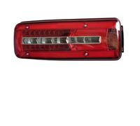 Mtuqvma Ensemble De Feu Arrière Feu Arrière Droit Gauche Pour Camion Man TGX TGX TGM Avec Connecteurs Accessoires Pièces 1 Pièce 24 V LED Phare Arrière(Left With Connector)