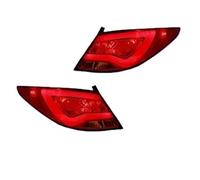 Mtuqvma Ensemble De Feux Stop Arrière Pour Hyundai Pour Verna 2012-2017 Ensemble De Feux Arrière Accessoires De Mise À Niveau(Red Brown one set)