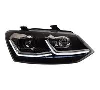 Mtuqvma Phares Voiture Ensemble Pour Conversion D'ensemble Phares À Lentille LED Pour VW Polo