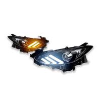 Mtuqvma Phares Voiture Ensemble Pour Mazda 3 Pour Axela 2014-2016 Mise À Niveau Modifiée En Clignotant Dynamique Ensemble Phares À LED Voiture