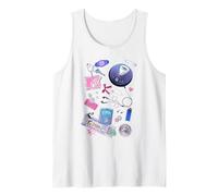 MTV Girly Y2K Trinkets Collage 2000's Retro Music Television Débardeur