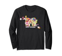 MTV Logo TV Musique Fleurs d'été Manche Longue