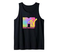 MTV Pink Neon Retro Music Television Débardeur