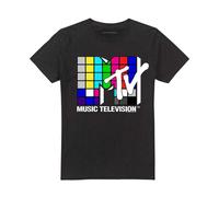 MTV - T-shirt motif/style Rubik´s cube - Adulte (TV28401)