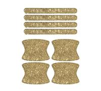 MTVTFECEWG Autocollant Scintillant Pour Bol Porte Voiture Bande Protection Anti-rayures Strass Réfléchissant Autocollant Protection Pour Poignée Bol Porte (H)