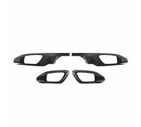 MTVTFECEWG Autocollants Couverture Décoration Bol Poignée Porte Intérieure Voiture Pour Jeep Pour Boussole 2021 2022 Accessoires D'intérieur Voiture (Carbon fiber color)