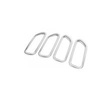 MTVTFECEWG Garniture Couvercle Poignée Porte Voiture Pour Toyota Pour Corolla E210 2019 2020 2021 2022 12e Accessoires Décoration Intérieure(Argent)