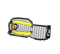 MTVTFECEWG Grille De Protection Pour Phare De Moto Pour F650GS F700GS F800GS F800R Carénage Lampe Avant(Jaune)