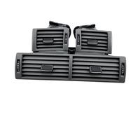 MTVTFECEWG Grille De Ventilation Grille De Ventilation De Tableau De Bord pour Climatiseur pour A4 2002 2003 2004 2005 2006 2007 2008 4382-01 4383-01 4384-01 Ventilation Climatisation(1set)