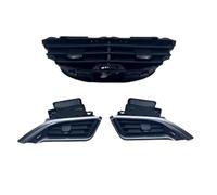 MTVTFECEWG Grille De Ventilation Grilles De Ventilation pour Climatisation Automobile pour Peugeot 2008 Grille De Ventilation pour Tableau De Bord Ventilation Climatisation(1set)