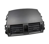 MTVTFECEWG Grille Ventilation Grille D'aération Centrale pour Tableau De Bord Kit D'assemblage 55670-02160 55663-02060 55670-02340 pour Toyota pour Corolla 2009-2013(Black Middle Match)