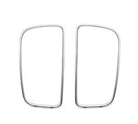 MTVTFECEWG Grille Ventilation Kit De Réparation De Grille D'aération De Climatisation Centrale pour Tableau De Bord Cadre Chromé pour Mercedes pour Benz Classe GLE GLS W166 W292(2pcs)