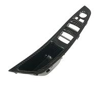 MTVTFECEWG Poignée Intérieure Porte Avant Intérieur Pour Série 5 F10 F11 F18 520 523 Panneau Porte Siège Du Conducteur Bouton Interrupteur Boîte Cadre (LHD Carbon Fiber)