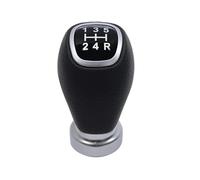 MTVTFECEWG Pommeau De Levier Vitesses 5/6 Rapports Pour Hyundai I10 I20 Accessoires Intérieurs Remplacement 43711-B4020 Pommeau De Vitesse(BLACK 5 SPEED)