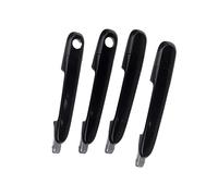 MTVTFECEWG Pour Hyundai Pour Accent 2006-2012 Poignée Extérieure De Porte Noir 82650-1E000 82660-1E000 83650-1E000 83660-1E000 (4 PIÈCES)