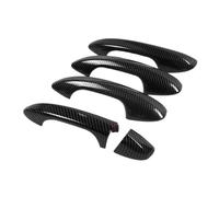 MTVTFECEWG Pour Mercedes Pour Benz W205 2015-2021 Conduite À Gauche Autocollants Décoratifs Poignées Porte Voiture (Carbon 0 sensor)