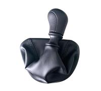MTVTFECEWG Pour Mercedes Pour Benz W639 Pour Vito 2002-2010 Noir Soufflet De Levier Vitesses En Cuir Et Plastique Pour Boîte Manuelle 6 Pommeau De Vitesse(Plastic knob boot)