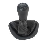 MTVTFECEWG Pour Mercedes Pour Benz W639 Pour Vito 2002-2010 Plastique ABS Pommeau De Levier Vitesses 6 Avec Soufflet En Cuir PU Pommeau De Vitesse(Gear knob boot)