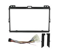 MTVTFECEWG pour Toyota pour Land Cruiser pour Prado 120 2002-2009 Cadre D'autoradio 9 Pouces 2DIN Câblage Panneau Stéréo Câble d'alimentation Décodeur Accessoires Intérieurs