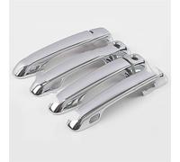 MTVTFECEWG Pour Toyota Pour Land Pour Cruiser 200 Accessoires 2016-2020 Couvercle De Poignée De Porte De Voiture Chromé (4 Smart Key Holes)