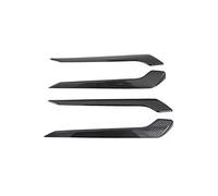 MTVTFECEWG Pour Toyota Pour RAV4 Pour XA50 2019 2020 2021 2022 Voiture Porte Accoudoir Cadre Décor Bande Couverture Garniture Intérieur Accessoires(Carbon)