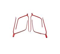 MTVTFECEWG Pour Toyota Pour RAV4 Pour XA50 2019 2020 2021 2022 Voiture Porte Accoudoir Cadre Décor Bande Couverture Garniture Intérieur Accessoires(Red)