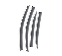 MTVTFECEWG pour X6 E71 2008-2013 2014 Pare-Soleil Fenêtre Latérale Voiture Garniture D'auvent Sourcils Pluie Déflecteurs Vent