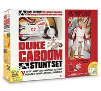 MTW Toys 64441 - Figurine d'action pour Disney Pixar Toy Story 4, Stuntman Duke Caboom avec vélo