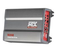MTX Audio – Amplificateur 4 canaux Classe-AB 4x50Wrms (4Ω) ou 4x75Wrms (2Ω), filtre actif variable