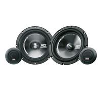 MTX Audio Haut-parleurs voiture TX265S – Kit 2 voies 16,5 cm 65W RMS 4Ω tweeter néodyme 25mm